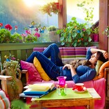 thumbnail of Relaxdays Gartendeko Schmetterling, 72er Set, Gartenstecker, 31cm hoch, Topfstecker, Outdoor Deko, Metallstab, PVC, bunt