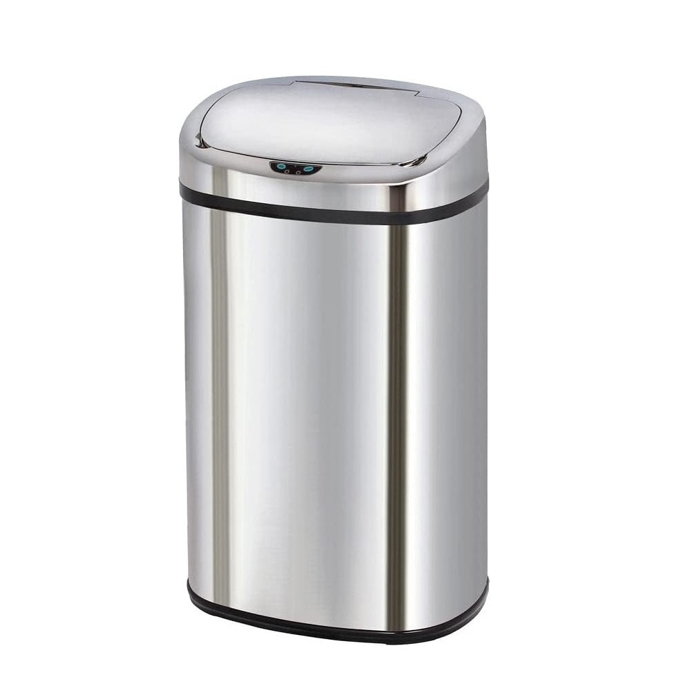 Kitchen Move Automatische RVS prullenbak MAJESTIC zilver 58L Roestvrij staal Zilver