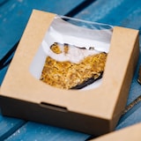 thumbnail of BIOZOYG 250 Stück braune Karton-Schachteln 600ml Geschenkboxen Pralinenschachteln, Kuchenverpackungen, mit Bio-Fenster für Patisserie und Pralinen