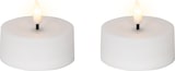 thumbnail of Solar LED Teelicht Outdoor 7x3cm Kunststoff Outdoorkerzen Flammenlose Teelichtkerzen flackernde Flamme Tischkerzen Dekokerzen Kerzen Weiß Warmweiß