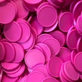 thumbnail of CombiCraft Kunststoff Wertmarken Chips oder Pfandmarken - Pink - 100 Stück