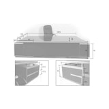 thumbnail of Schreibtisch KEHL in schwarz