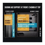 thumbnail of Boitier Pc Sans Alimentation - Bitfenix Saber Mesh (noir) - Moyen Tour - Format Atx