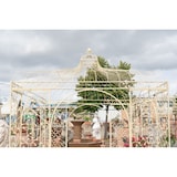 thumbnail of Biscottini Gazebo esterno giardino - Gazebo 4x4 m quadrato - Gazebo in ferro battuto - Pergolato giardino - Gazebo verniciato - Pegola giardino