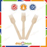 thumbnail of DayBays 100000 Stk. Holzlöffel 16 cm Einweg Löffel aus Holz Geschmacks- und Geruchsneutral