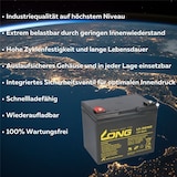 thumbnail of Akku kompatibel Scooter Elektro Roller 12V 36Ah AGM Blei Accu wie 33Ah 41Ah