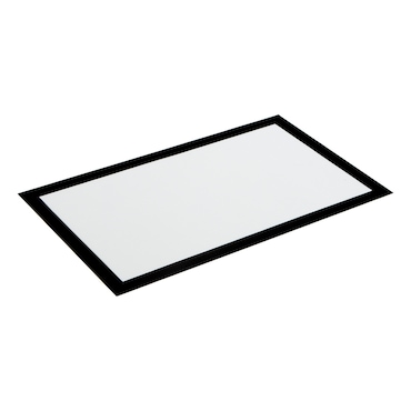 thermohauser 3000243895 Plateau de service en mélamine Noir 60 x 40 x 1,7 cm