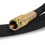 thumbnail of EBERTH Rüttelflasche Ersatzteil für Betonrüttler 45mm Durchmesser 6m Länge Stahlverstärkt Flexible Welle Wärmebehandelt 20kg