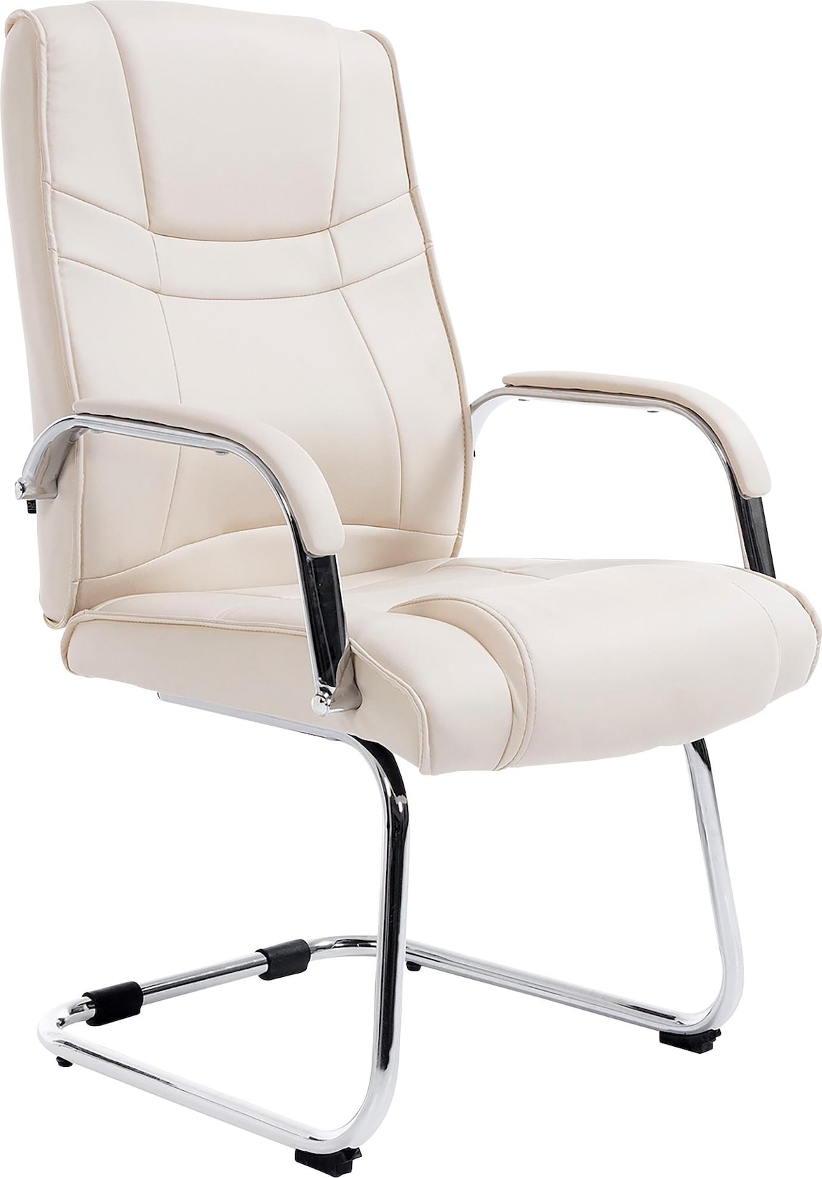 Silla Cantiléver XXL Attila Crema