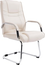 thumbnail of Silla Cantiléver XXL Attila Crema