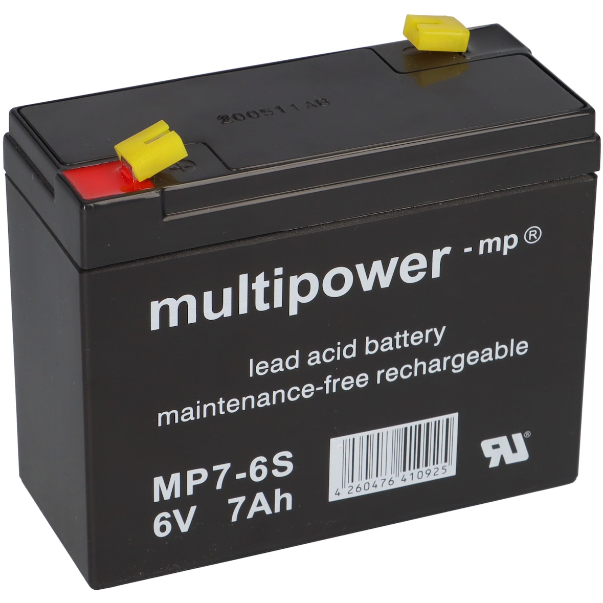 Multipower Blei-Akku MP7-6S Pb 6V 7Ah