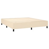 thumbnail of vidaXL Boxspringbett mit Matratze & LED Creme 180x200 cm Stoff