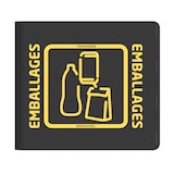 thumbnail of Rossignol - Corbeille 110L anti-nuisible vigipirate ARTRI - emballages jaune