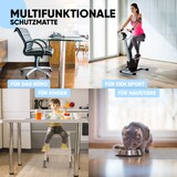 thumbnail of Björn&Schiller Bodenschutzmatte 100 x 120 cm Kratzschutz Schreibtischunterlage, Transparent, Rutschfeste Bürostuhlunterlage, Bodenmatte