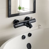 thumbnail of Grifo termostático para bañera modelo New Design Black Edition