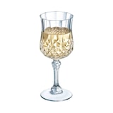 thumbnail of 6 verres à pied 25cl Longchamp - Cristal d'Arques - Verre ultra transparent au design vintage