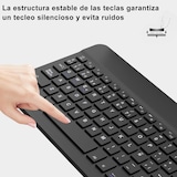 thumbnail of Teclado en Español Inalámbrico para iPad iOS/Tablet Android, de 10 Pulgadas