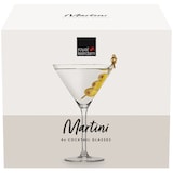 thumbnail of Set 4 calici martini in vetro cl 25