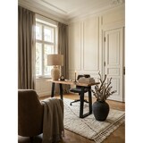 thumbnail of Konsolentisch GAYA Massivholz Akazie, Schreibtisch 120 cm breit im Landhaus-Stil, Schminktisch mit Design, Sekretär mit 2 Metallbeinen, Echt-Holz