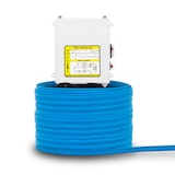 thumbnail of EBERTH 4" Tiefbrunnenpumpe aus Edelstahl, 2200W, 1 1/2" Anschluss, 20m Kabel, max. Förderhöhe 112m, mit Schmutzsieb