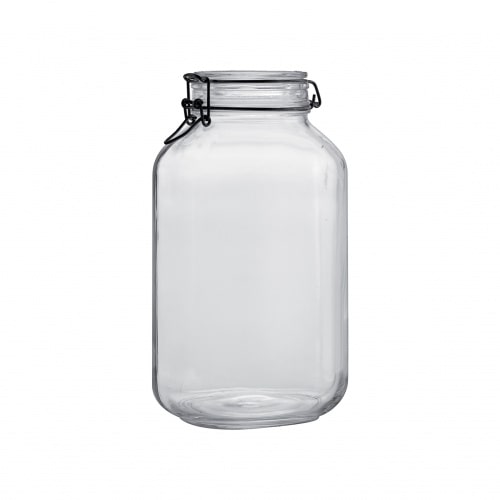 Bormioli Rocco Fido inmaakpot 4.0L - Grote draaidop pot
