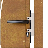 thumbnail of vidaXL Poort grasontwerp 105x205 cm cortenstaal