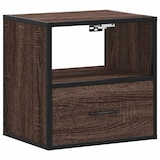 thumbnail of vidaXL Wand-Nachttische 2 Stk. Braun Eichen-Optik 40x31x39,5 cm