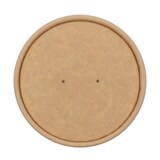 thumbnail of MONOUSO - Kraft-Kraft Kartonnen Deksel voor Kartonnen Pot Ø10,0cm (500 stuks)