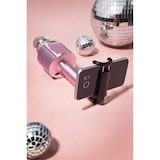 thumbnail of Lenco BMC-090PK - Karaoke Mikrofon mit Bluetooth® - 5 Watt RMS Lautsprecher - Integrierter Akku - Lichteffekte - Handyhalter - USB/SD - Pink