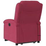 thumbnail of vidaXL Massagesessel mit Aufstehhilfe Weinrot Samt