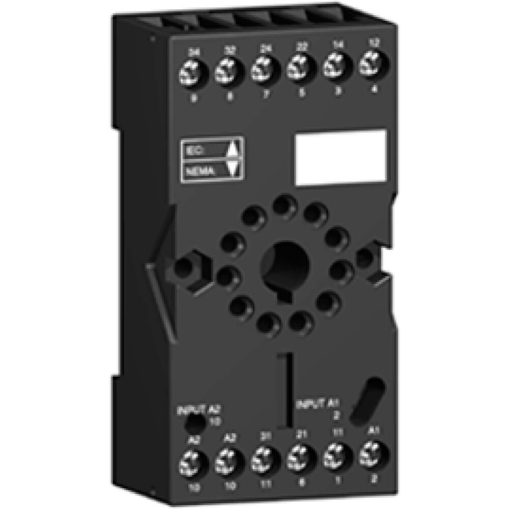 10 Stk. Schneider Electric Relaissockel RUZC2M