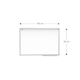 thumbnail of ALLboards Lavagna magnetica cancellabile a secco bianca 180×90 cm CLASSIC A7