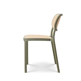 thumbnail of Silla de comedor verde de estilo vintage