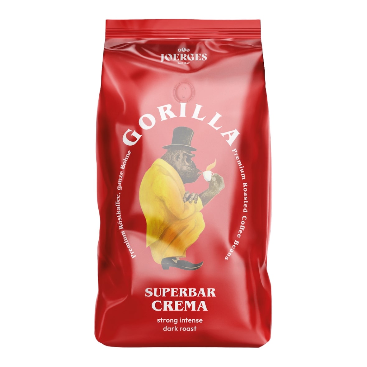 Joerges Gorilla Kaffeebohnen Superbar Crema (1 kg)