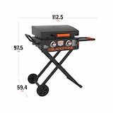 thumbnail of Blackstone  On The Go 22" Griddle met Flexfold poten