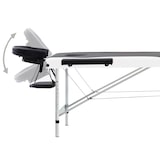 thumbnail of Helloshop26 - Klappbare Massageliege 3-teilig Edelstahl schwarz-weiß 02_0001822
