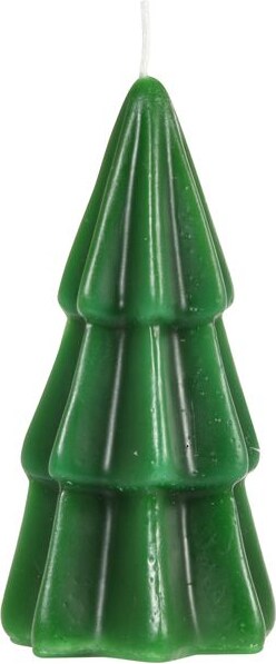 12x DUNI DecoratedCandle 9 Std. Jägergrün