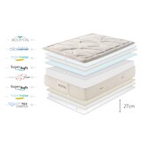 thumbnail of Colchón Viscoelástica Biocrystal Gold 27 - 150X190 cm - Moonia