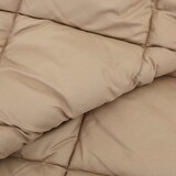 thumbnail of vidaXL Sommerdecke Taupe 220 x 240 cm Mikrofaser