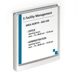 thumbnail of DURABLE Türschild Kunststoff 14,9 x 14,9 cm