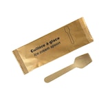 thumbnail of Individueel verpakte houten ijsbolletjes 9,5 cm (100 stuks)