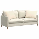 thumbnail of vidaXL Sofakissen 2 pcs Creme 70 x 50 cm Cordstoff