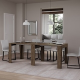 thumbnail of Consola extensible 90x25/211 cm Anea Nogal