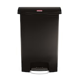 thumbnail of Rubbermaid Slim Jim Step On container Front Step kunststof 90 ltr - zwart