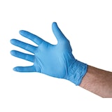 thumbnail of Einmalhandschuhe blau Nitril M /100