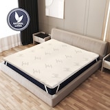 thumbnail of The White Stone Topper 100 x 200 cm | Correttore Materasso Ergonomico | Imbottitura in Ovatta Soft | Altezza 5 cm | Tessuto Traspirante e Antiacaro