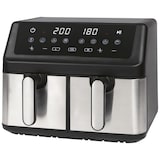 thumbnail of Friteuse à air chaud Air fryer double panier 9L Inox  PC-FR1296H-Inox usage non-intensif Proficook
