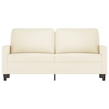 thumbnail of vidaXL 2-Sitzer-Sofa Creme 140 cm Samt