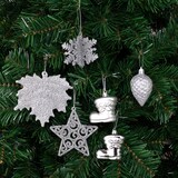 thumbnail of Casaria Weihnachtskugeln Christbaum Schmuck 102tlg. Silber
