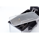 thumbnail of Freidora Jata FR680 100% desmontable. De 3,2 litros. Malla especial para filtrar el aceite. Antimezcla de sabores. Cestillo de gran capacidad